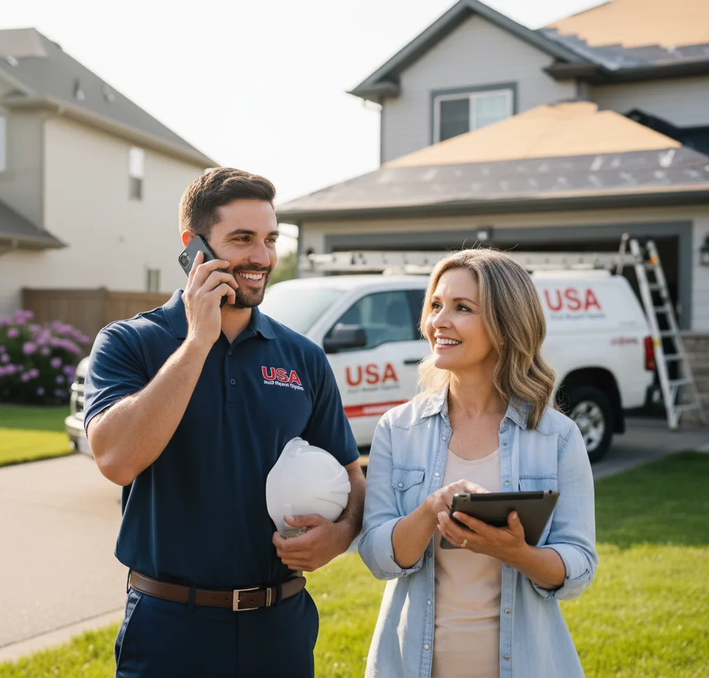 USA Roof Repair Experts customer support in New Castle